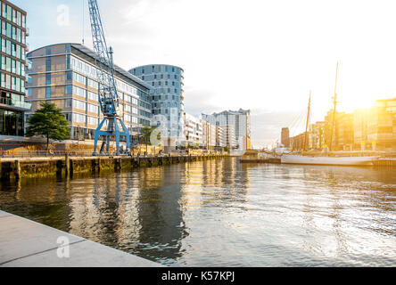 Hamburg City in Deutschland Stockfoto