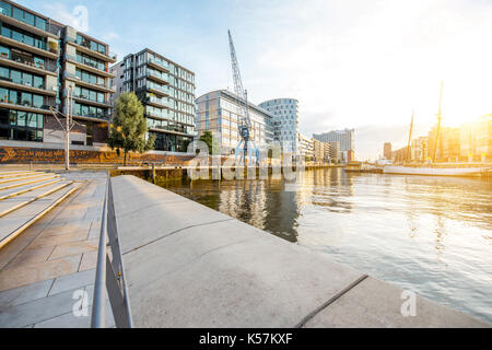 Hamburg City in Deutschland Stockfoto