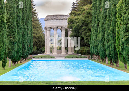 Pulgas Wasser Tempel. Stockfoto