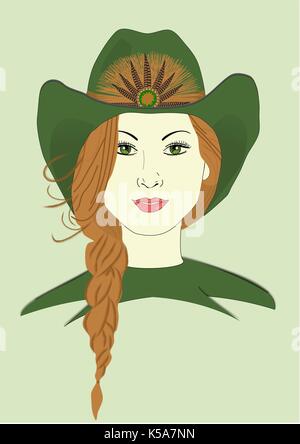 Die Izzy Cowboyhut Stockfoto