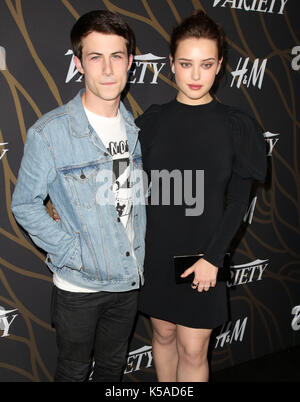 Prominente teilnehmen Vielfalt macht der Junge Hollywood bei TAO Hollywood. Mit: Dylan Minnette, Katherine Langford Wo: Los Angeles, California, United States Wann: 08 Aug 2017 Quelle: Brian/WENN.com Stockfoto