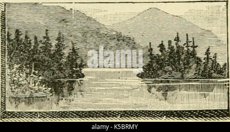 'Down East Latch Strings; oder Seashore, Seen und Berge durch die Boston & Maine Eisenbahn. Beschreibung der touristischen Region von Neuengland' (1887) Stockfoto