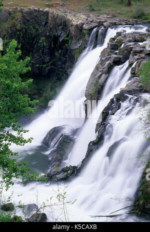 Obere White River Falls, White River Falls State Park, Illinois Stockfoto