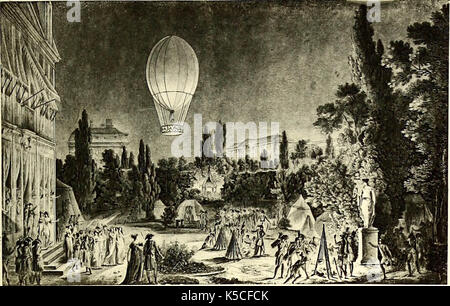 "Histoire des Ballons et des aéronautes célèbres...' (1887) Stockfoto