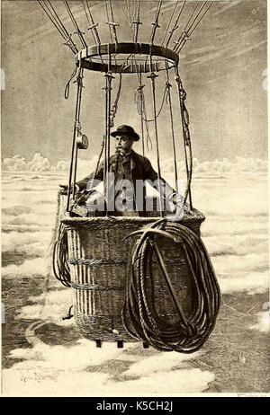 "Histoire des Ballons et des aéronautes célèbres...' (1887) Stockfoto