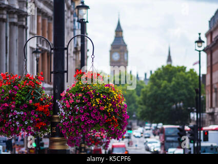 Queen Elizabeth Tower in London - street view Stockfoto