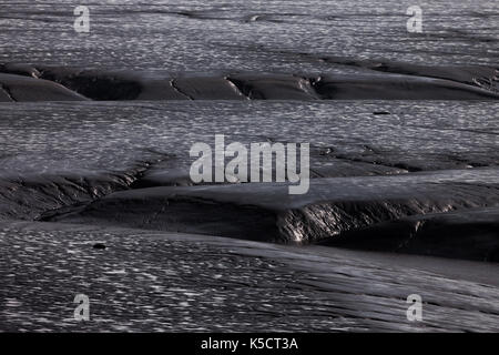 August 22, 2017 - Hopewell Rocks, New Brunwick, Kanada. Der Daniel Wohnungen sind ein umfangreiches Schlamm flache Strecke entlang der Bucht von Fundy in neuen Bruns entfernt Stockfoto