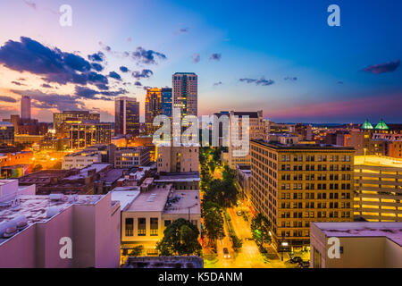 Birmingham, Alabama, USA Downtown Skyline der Stadt. Stockfoto