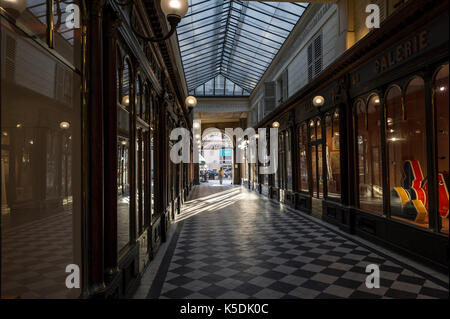Galerie Vero-Dodat shopping-Galerie in Paris Stockfoto