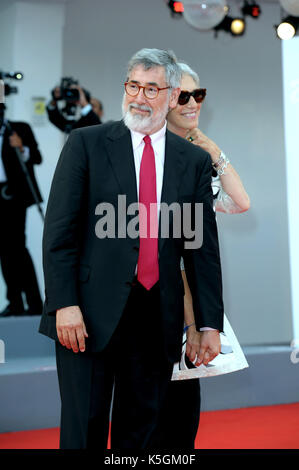 Venedig, Italien. 9. September 2017. 74. Filmfestival von Venedig 2017, Red Carpet Closing Ceremony. Im Bild: Credit: Unabhängige Fotoagentur Srl/Alamy leben Nachrichten Stockfoto