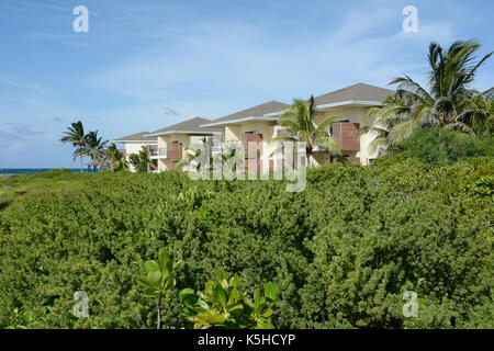 CAYO SANTA MARIA, Kuba - Juli 24, 2016: Hotel Melia Buenavista Villen. Das Hotel befindet sich in einem Biosphärenreservat mit unberührten Buchten und thre eingestellt Stockfoto