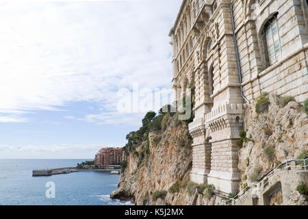 Ozeanographische Museum in Monaco, Französische Riviera Stockfoto