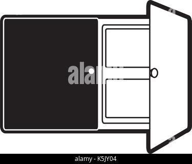 Schrank Vector Illustration Stock Vektor