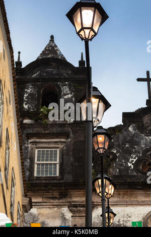 Alte Kirche in Salvador de Bahia, Brasilien Stockfoto