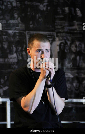 Mike Posner führt 2010 Vans Warped Tour Fairplex Pomona, CA. Stockfoto