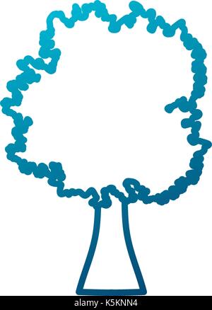 Cartoon Big Tree Stock Vektor