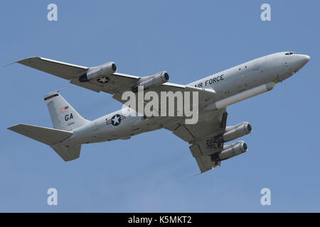 E-8C Joint Surveillance Target Attack Radar System Flugzeug Stockfoto