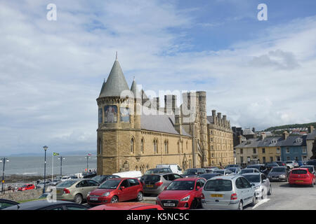 Gebäude von der Universität von Wales in Aberystwyth verwendet Stockfoto