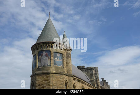 Gebäude von der Universität von Wales in Aberystwyth verwendet Stockfoto