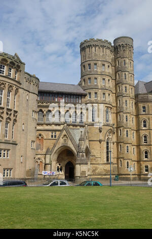 Gebäude von der Universität von Wales in Aberystwyth verwendet Stockfoto