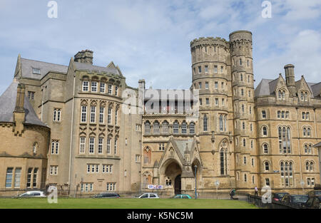 Gebäude von der Universität von Wales in Aberystwyth verwendet Stockfoto