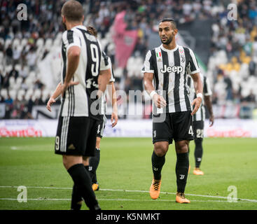 Turin, Italien, 9. September, ein Fußballspiel. Juventus vs Chievo Verona Serie A Tim bei der Allianz Stadion Stockfoto