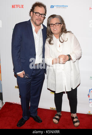 Matt asner Rosie O'Donnell nimmt an Ed Asner Friends Celebrity Poker Turnier zugunsten der Autism Society Hayworth Los Angeles Showroom Citigroup Center Los Angeles September 9,2017. Stockfoto