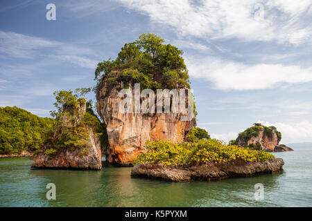 Landschaft im Haitises Nationalpark, Dominikanische Republik Stockfoto