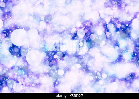 Helle Lichtpunkte abstrakte bokeh Textur Hintergrund verschwommen Stockfoto
