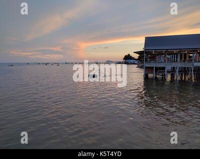 Phu Quoc Island Beach Sunset, Vietnam Stockfoto