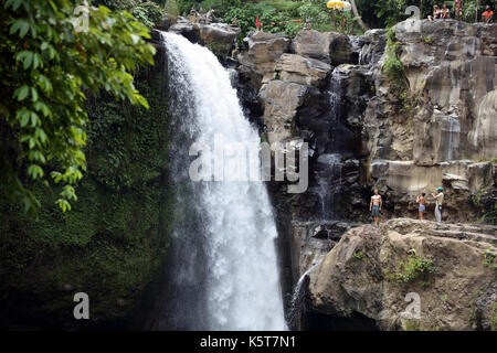 Tegenungan Wasserfall, Ubud, Bali, Indonesien. Stockfoto