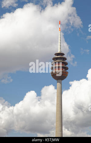 Telekommunikation Turm, Nürnberg, Mittelfranken, Franken, Bayern, Deutschland Stockfoto