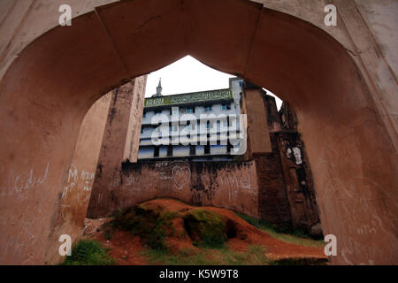 Lalbagh fort ist eines der berühmten architektonischen Erbes der Mughal Periode war im 16. Jahrhundert Stockfoto