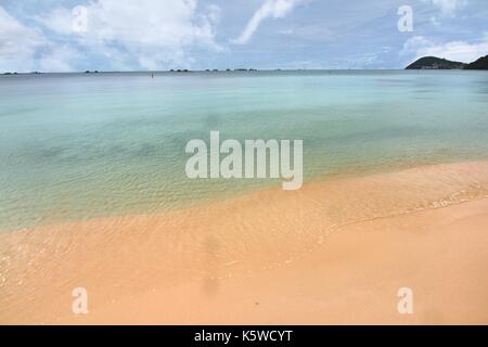 Die Bai Khem Strand ist einer der schönsten Strände der Insel Phu Quoc, Vietnam Stockfoto