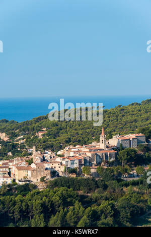 Village de La Cadière D'Azur Var Frankreich Stockfoto