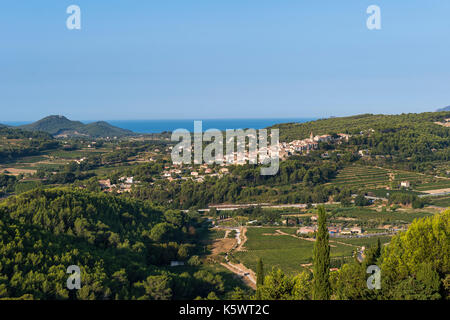 Village de La Cadière D'Azur Var Frankreich Stockfoto