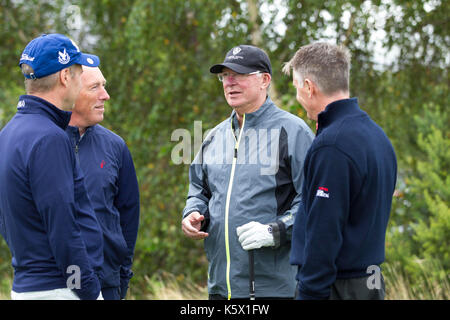 Sir Alex Ferguson, Golf Stockfoto