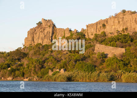 Tsingy von Ankarana massiv, Madagaskar Stockfoto