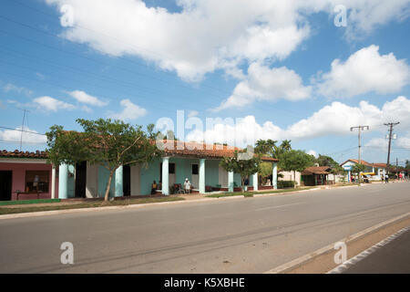 Havanna, - Januar 09, Reisen, Havanna, Kuba, Vinales Tal. Im Bild: Streetview. (Foto von Ulrich Roth) Stockfoto