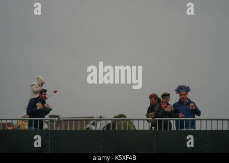 London, Großbritannien. 10. September, 2017. Festivalbesucher am 2017 OnBlackheath Festival. Foto Datum: Sonntag, September 10, 2017. Photo Credit: Roger Garfield/Alamy leben Nachrichten Stockfoto