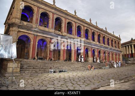 Rom, Italien. 10 Sep, 2017. Rom, Cinecitta Studios Gala 'Celebrity Fight Night Final, in der Foto: Cinecitta' Studios Quelle: Unabhängige Fotoagentur Srl/Alamy leben Nachrichten Stockfoto