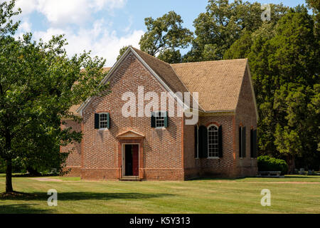 Vauters der episkopalen Kirche, 3661 Tidewater Trail, Loretto, Virginia Stockfoto