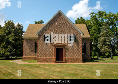 Vauters der episkopalen Kirche, 3661 Tidewater Trail, Loretto, Virginia Stockfoto