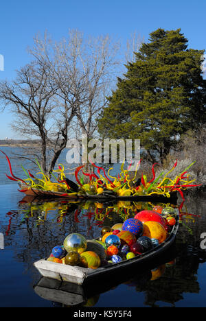 Das Dallas Arboretum im frühen Frühjahr, Dallas tx Stockfoto