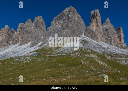 Blick auf die Alpen Stockfoto