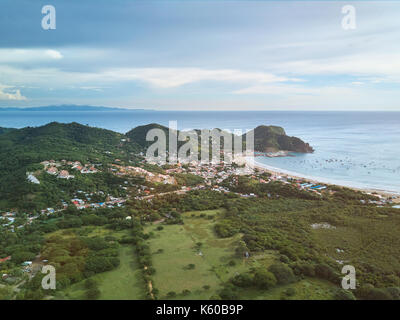 Reiseziel in NIcaragua Antenne drone Ansicht an einem sonnigen Tag Stockfoto