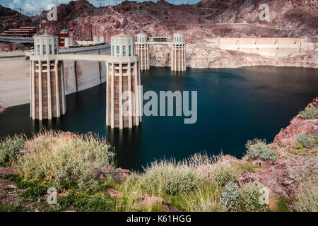 Hoover Staudamm, Arizona, USA Stockfoto
