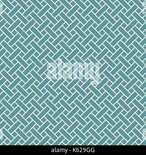 Vector retro Geometrische nahtlose Muster. Japanische nahtlose Hintergrund. Grün vintage Hintergrund Stock Vektor
