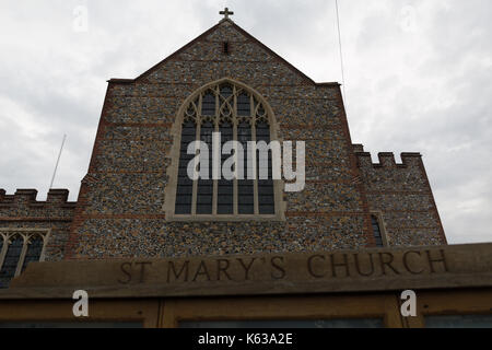 St. Mary's Parish Church, Frinton-on-Sea, Essex, Großbritannien Stockfoto