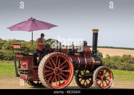 Teilnehmer am Great dorset Steam Fair, tarrant Hinton 2017 Stockfoto